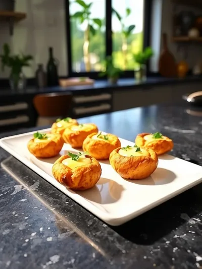 Air Fried Babybel Cheese - ready to serve