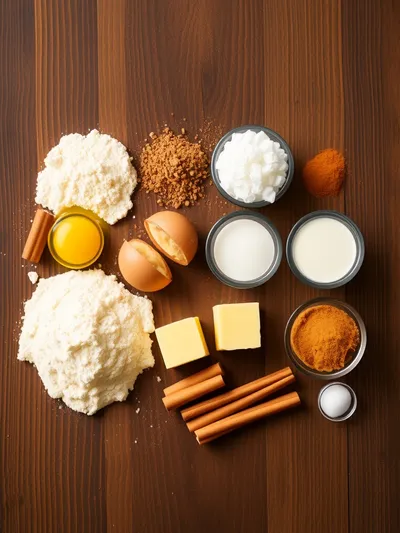 Air Fryer Churro Bites - ingredients preparation