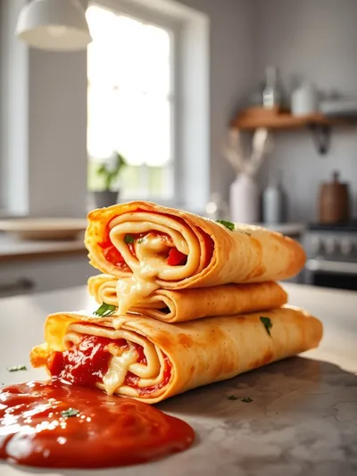 Air Fryer Pizza Roll Ups – Quick & Easy