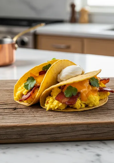 Easy Baked Breakfast Tacos – Quick & Tasty