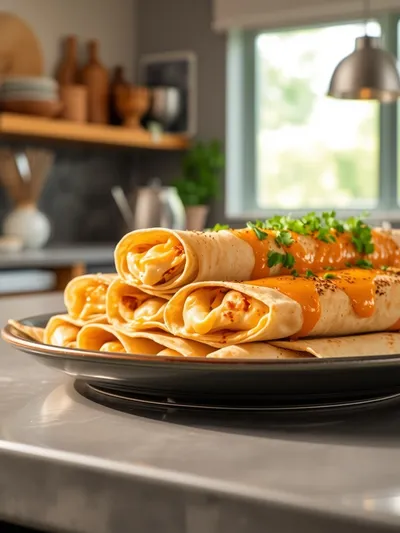 Baked Cream Cheese Chicken Taquitos – Easy Dinner