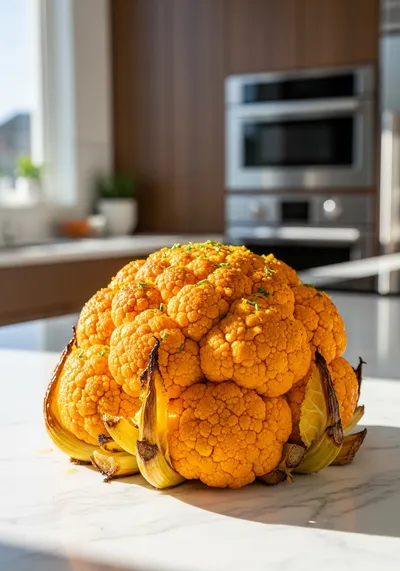 Baked Orange Cauliflower – Easy Healthy Side