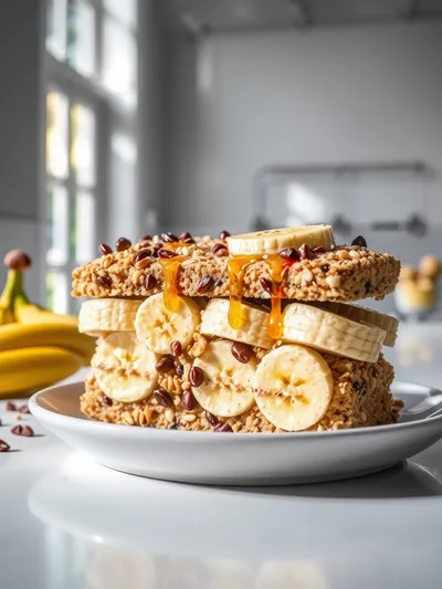 Banana Split Breakfast Bar