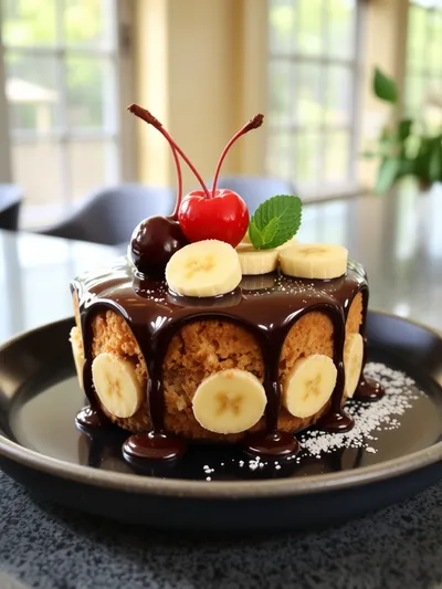 Banana Split Dump Cake – Sweet, Easy Dessert - cooking process