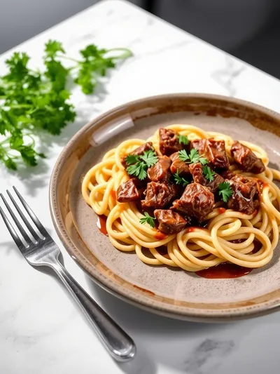 Easy Beef and Noodles Recipe - ready to serve