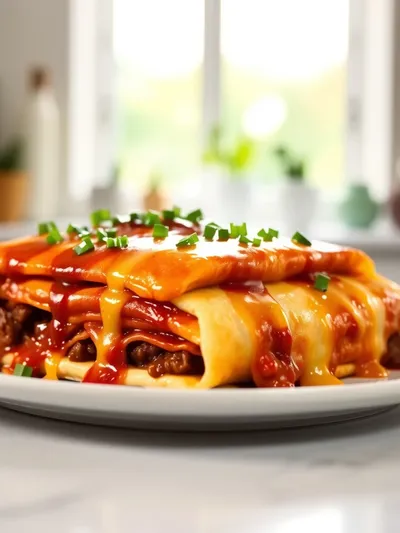 5-Ingredient Beef Enchiladas