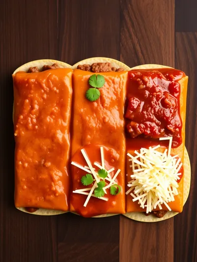 5-Ingredient Beef Enchiladas - ingredients preparation