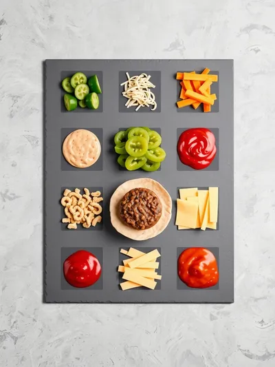 Big Mac Wraps – Easy & Delicious Meal - ingredients preparation