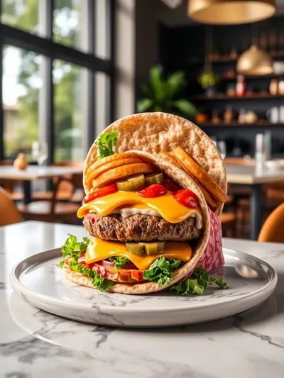 Big Mac Wraps – Easy & Delicious Meal - ready to serve