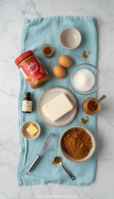 Heavenly Biscoff Cheesecake Delight - cooking process