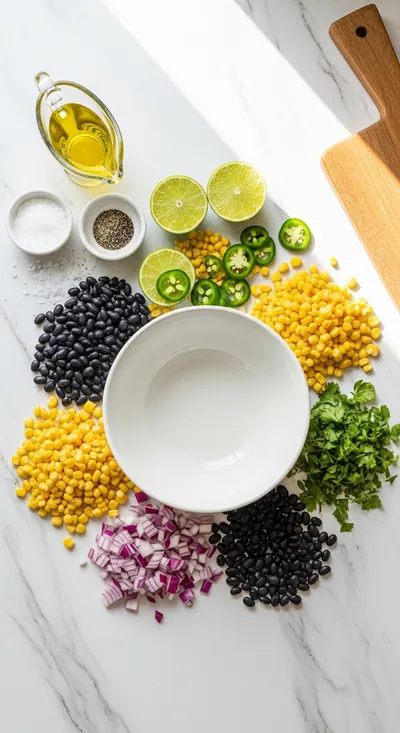 Black Bean Corn Salsa – Fresh & Easy - cooking process