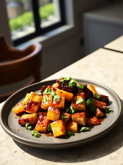 Blackstone Cowboy Stir Fry – Quick & Easy Dinner - cooking process