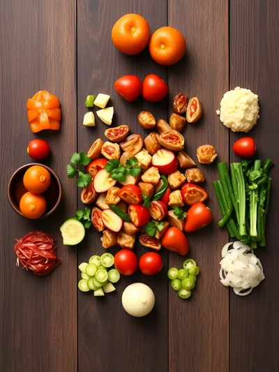 Blackstone Cowboy Stir Fry – Quick & Easy Dinner - ingredients preparation