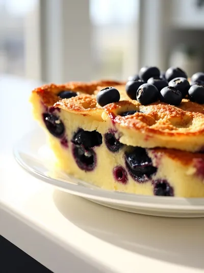 Blueberry Buttermilk Pancake Casserole