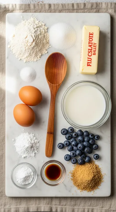Moist and Fluffy Bakery-Style Blueberry Muffins - cooking process
