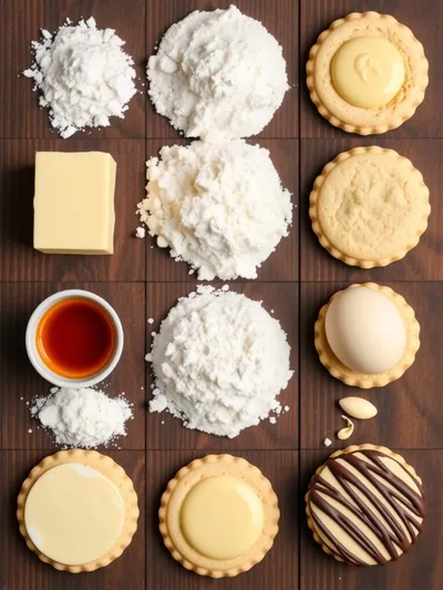 Boston Cream Pie Cookies – Delicious Classic Twist - ingredients preparation