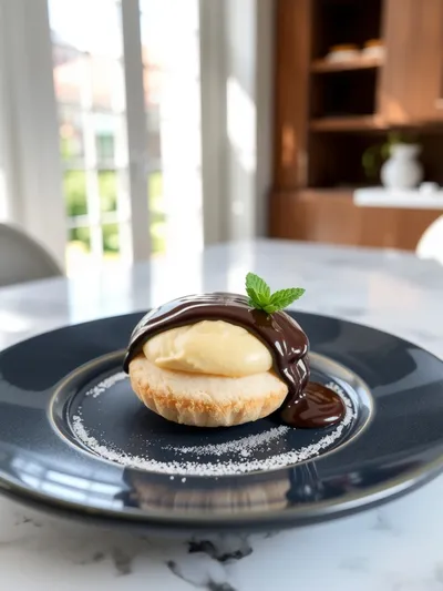 Boston Cream Pie Cookies – Delicious Classic Twist - ready to serve