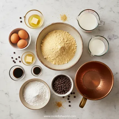 Boston Cream Poke Cake Recipe - cooking process