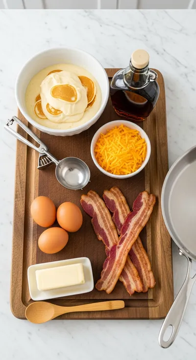 30‑Minute Breakfast McGriddle Bites - cooking process