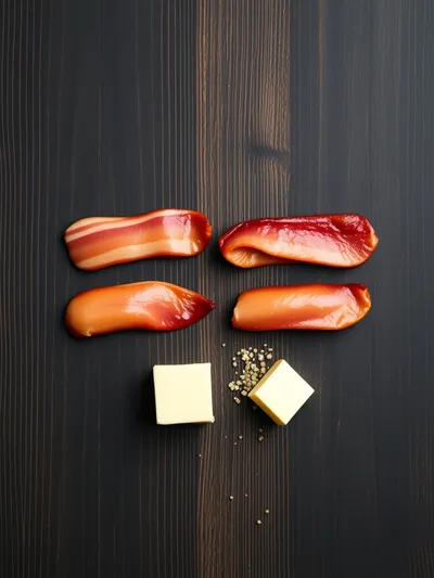 Brown Sugar Turkey Bacon Little Smokies - ingredients preparation