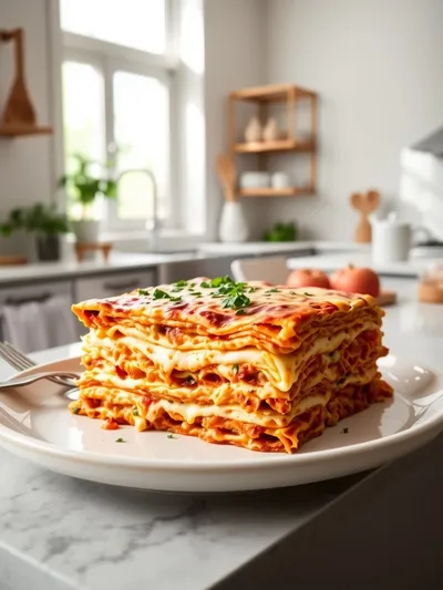 Buffalo Chicken Lasagna – Cheesy Dinner Delight