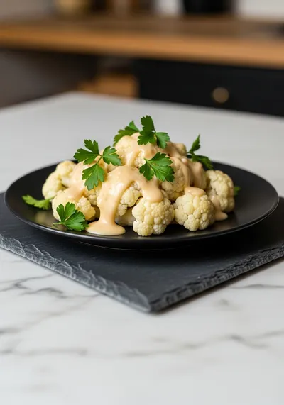 Butter Cauliflower – Easy Vegan Side Dish