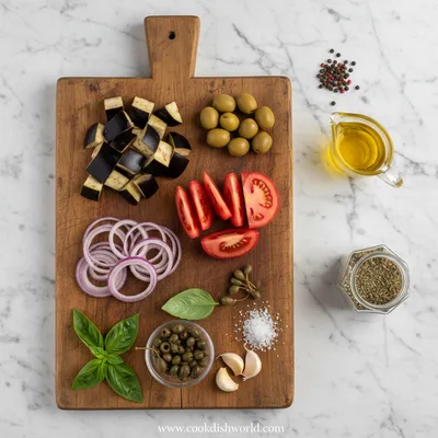 Caponata Recipe - cooking process