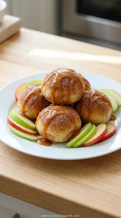Simple Caramel Apple Pie Bombs