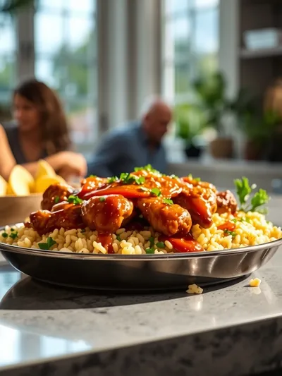 Caribbean Chicken and Rice One-Pan Wonder