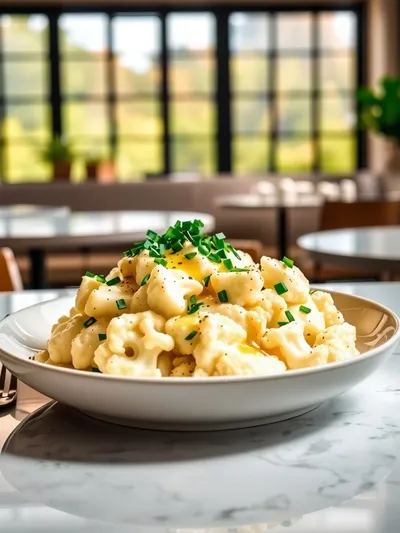 Cauliflower Mashed Potatoes – Creamy Low‑Carb Side - ready to serve