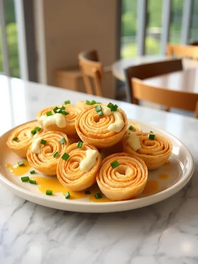 Cheddar Turkey Ranch Pinwheels - cooking process