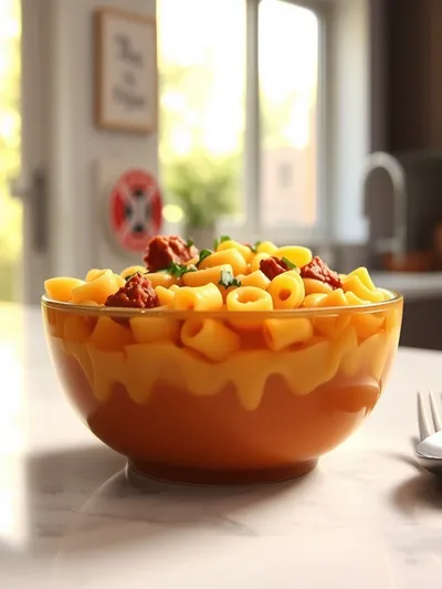 Cozy Cheeseburger Macaroni Soup