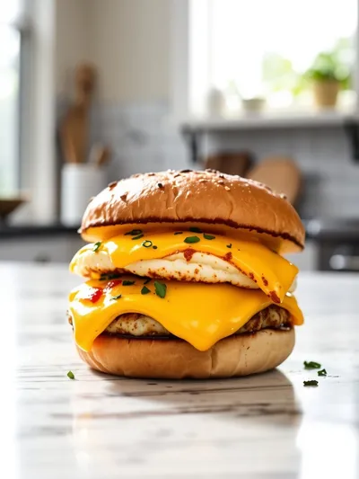 Cheesy Baked Breakfast Sliders
