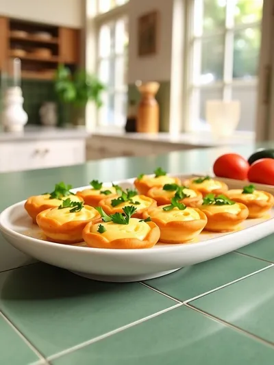 Irresistible Cheesy Garlic Ritz Bites – Fast - cooking process