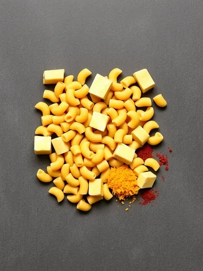 Quick & Creamy Chick‑Fil‑A Style Mac and Cheese - ingredients preparation