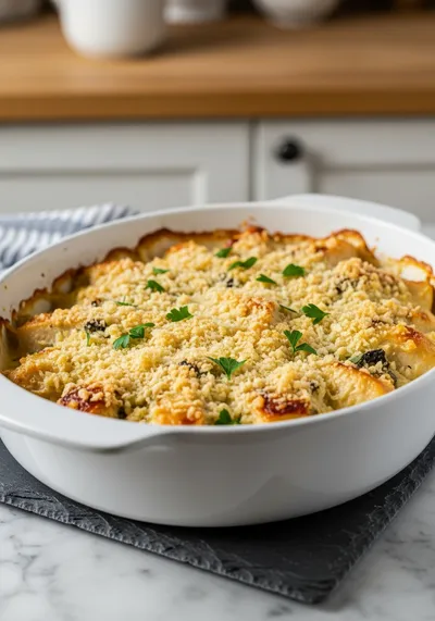 Chicken Cordon Bleu Casserole