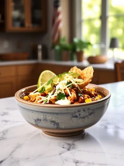 Chicken Enchilada Soup – Warm, Spicy Comfort - cooking process