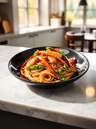 Easy Chicken Lo Mein – Quick & Tasty - ready to serve