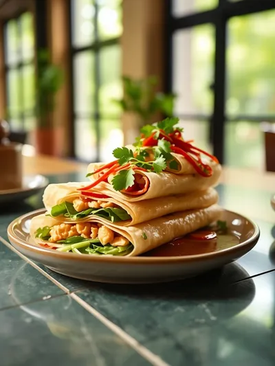 Chicken Paper Rolls – Easy Main Dish - ready to serve