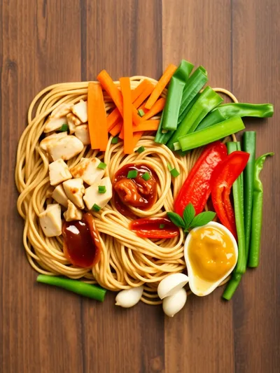 Chicken Ramen Stir Fry – Quick 30-Minute Meal - ingredients preparation