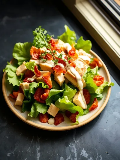 Chicken Turkey Bacon Ranch Salad – Quick & Easy Low Carb - cooking process