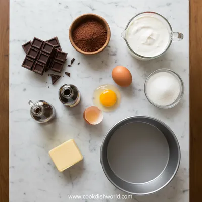 Chocolate Mousse Cake Recipe - cooking process