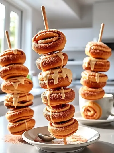 Cinnamon Roll Breakfast Skewers – Easy Family Treat