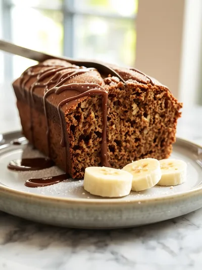 Coffee Cake Banana Bread - cooking process