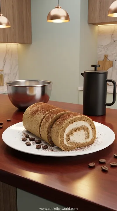 Coffee Swiss Roll Recipe