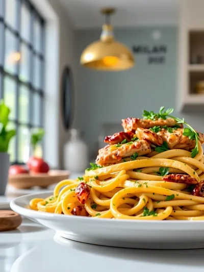 Cowboy Chicken Butter Linguini