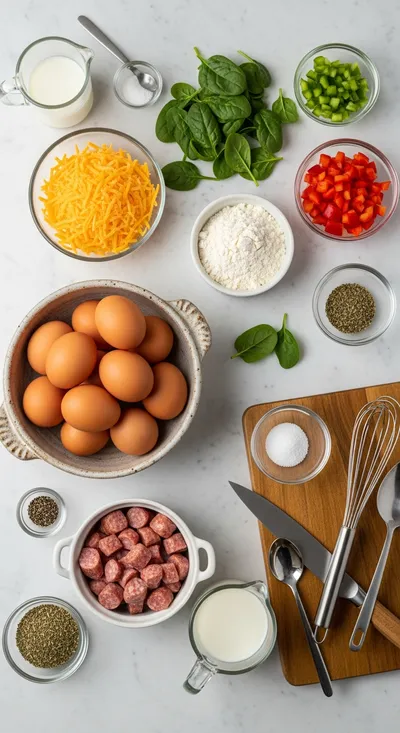 Crack Breakfast Casserole – Easy Morning Casserole - cooking process