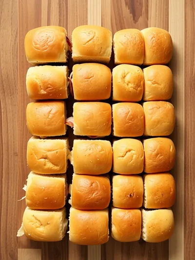 Crack Breakfast Sliders – Turkey Bacon, Egg & Cheese - ingredients preparation