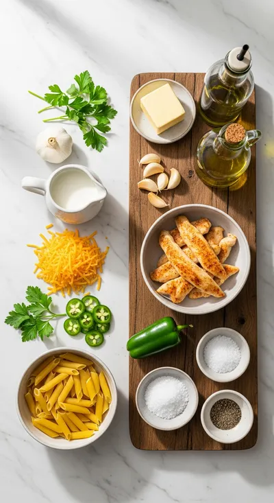 Comforting Crack Chicken Pasta - cooking process