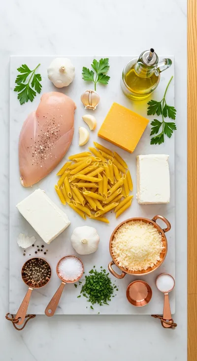 Irresistible Crack Chicken Penne - cooking process